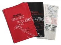 GLAMIS, CA RED BANDANA MAP